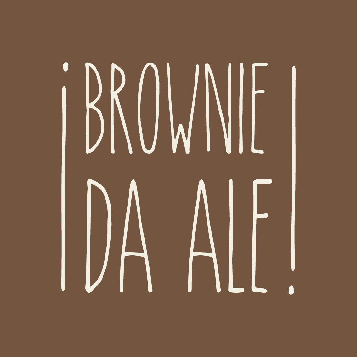 Logo da Marca Brownie da Ale. Logo da Marca Brownie da Ale.
