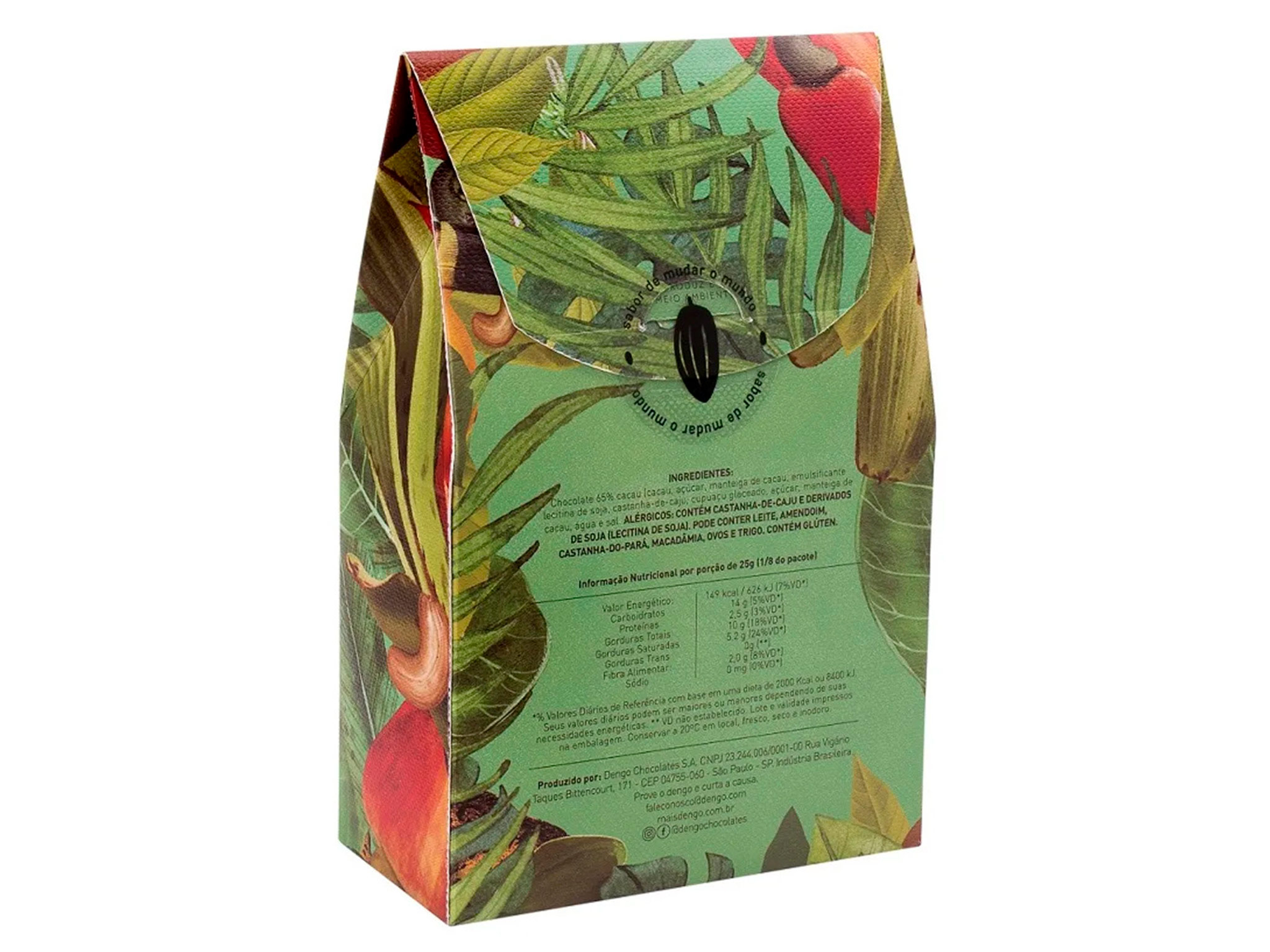 Chocolate Quebra-Quebra Cupuaçu com Castanha de Caju 200G Chocolate Quebra-Quebra Cupuaçu com Castanha de Caju 200G