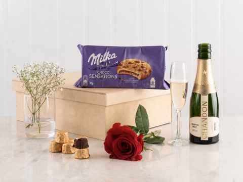 Espumante e Cookies Para Entrega