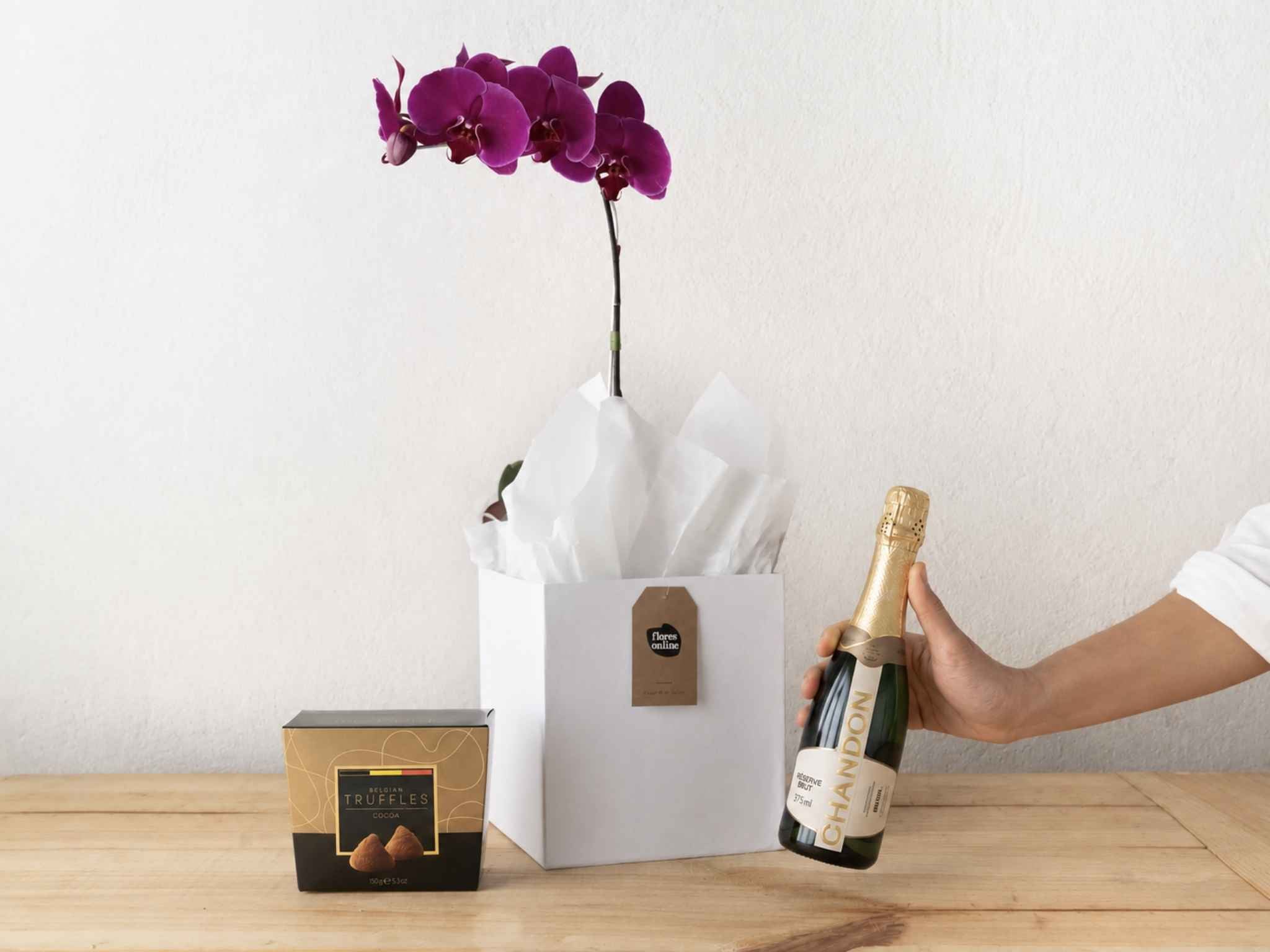Da Terra Pink, Trufas e Chandon Da Terra Pink, Trufas e Chandon Para Entrega