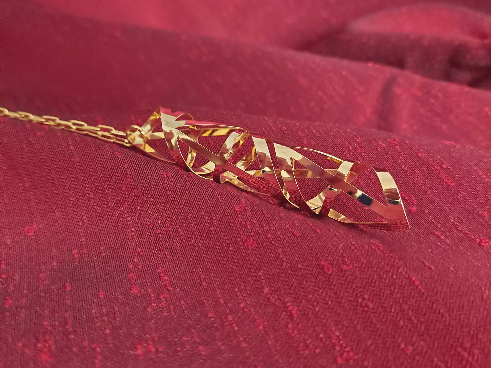 Colar Pinhel - Ouro Colar Pinhel - Ouro
