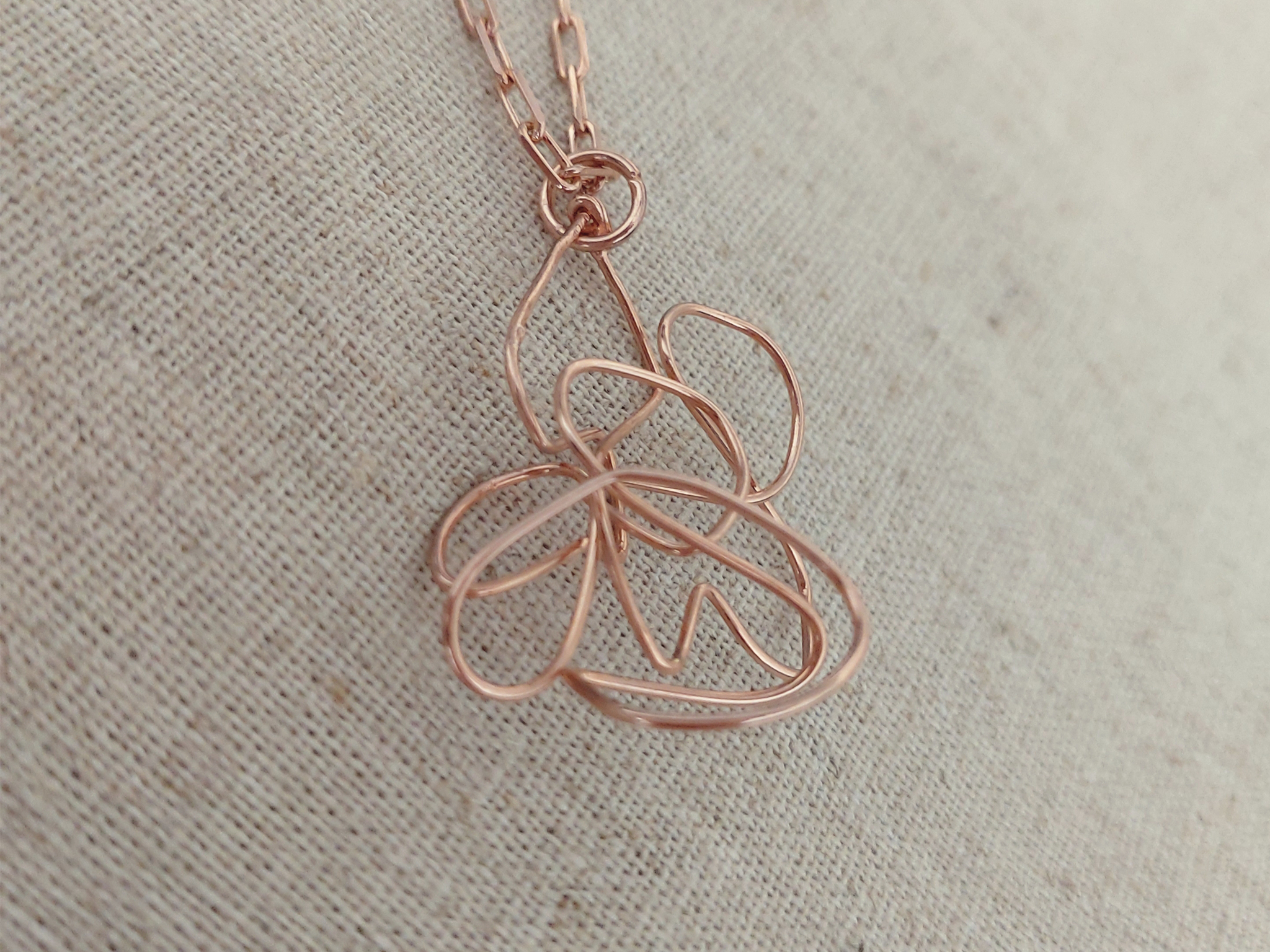 Colar Primavera - Ouro Rosa Colar Primavera - Ouro Rosa