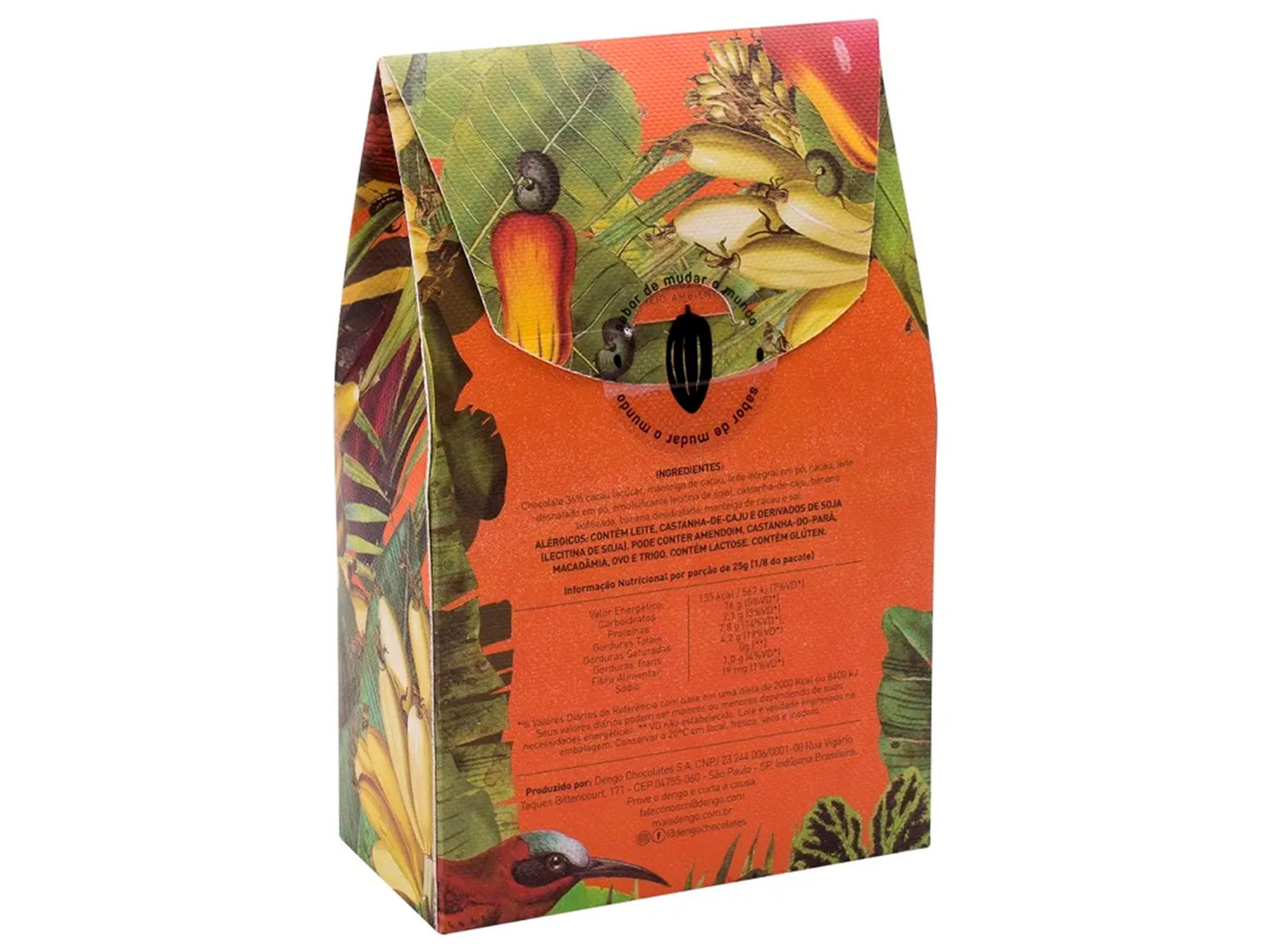 Chocolate Quebra-Quebra Banana E Castanha de Caju 200G Chocolate Quebra-Quebra Banana E Castanha de Caju 200G