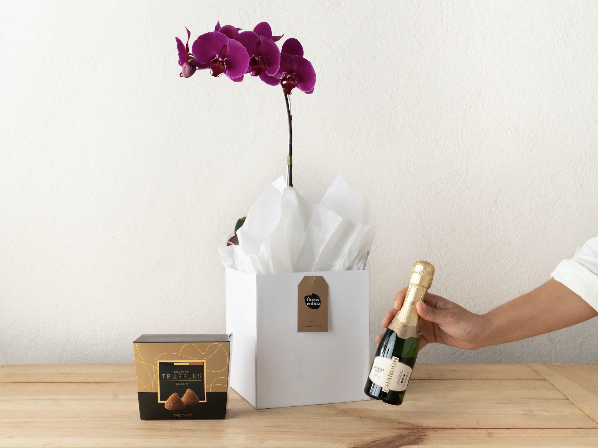 Da Terra Pink, Trufas e Baby Chandon Para Entrega