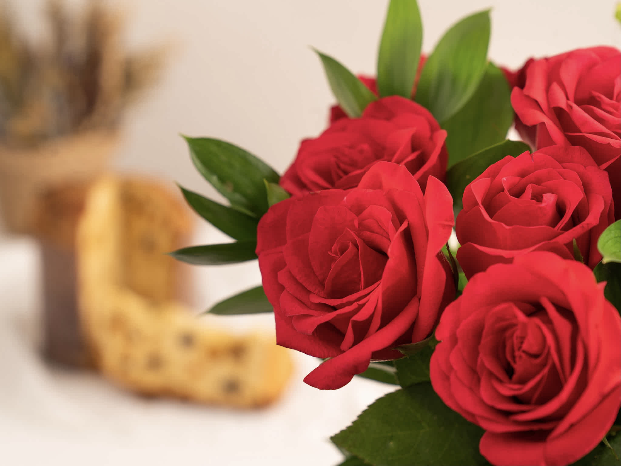 10 Rosas Vermelhas e Chocottone 10 Rosas Vermelhas e Chocottone Para Entrega