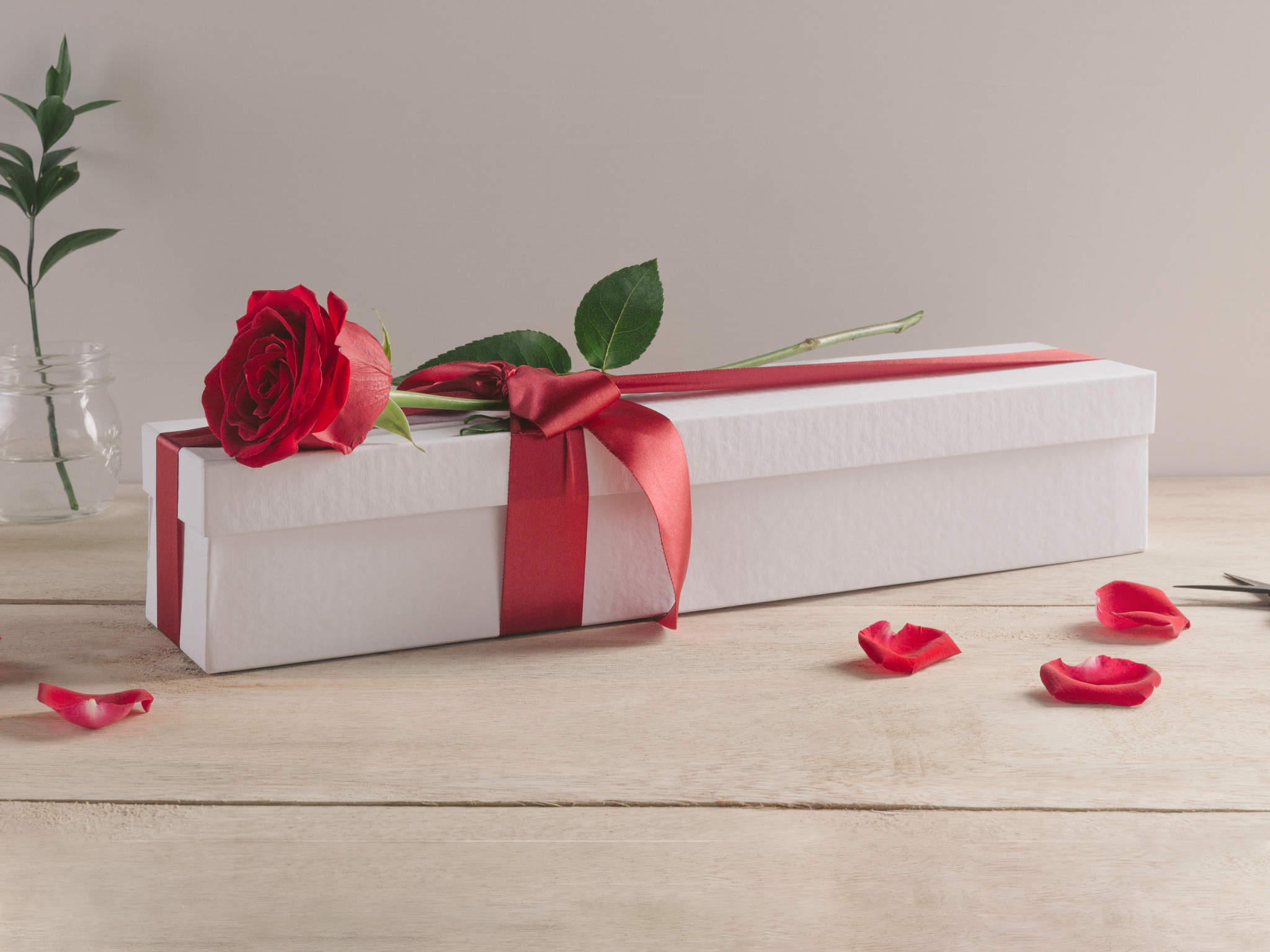 Rosa Colombiana Vermelha em Caixa de Presente | Flores Online