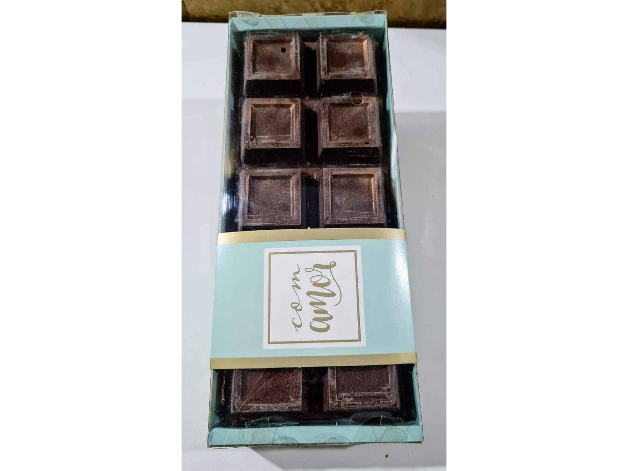 Barra de Chocolate ao Leite com Recheio de Brigadeiro 1 Kg