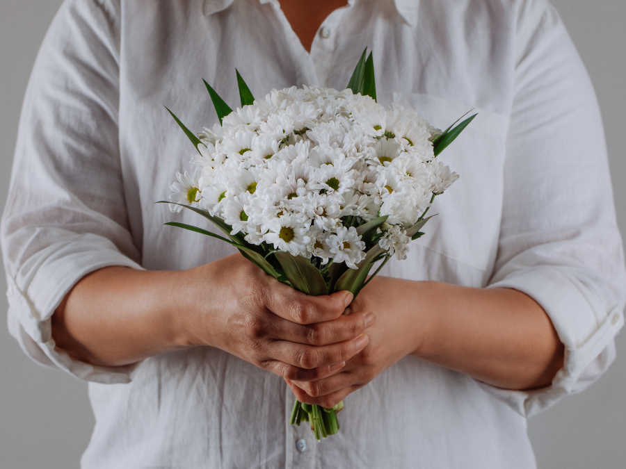 Buquê de Margaridas Brancas Para Entrega | Flores Online