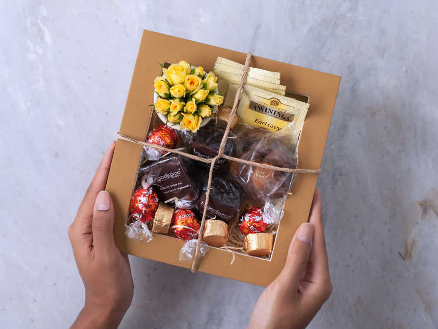 Cesta de Chocolate para Entrega | Flores Online