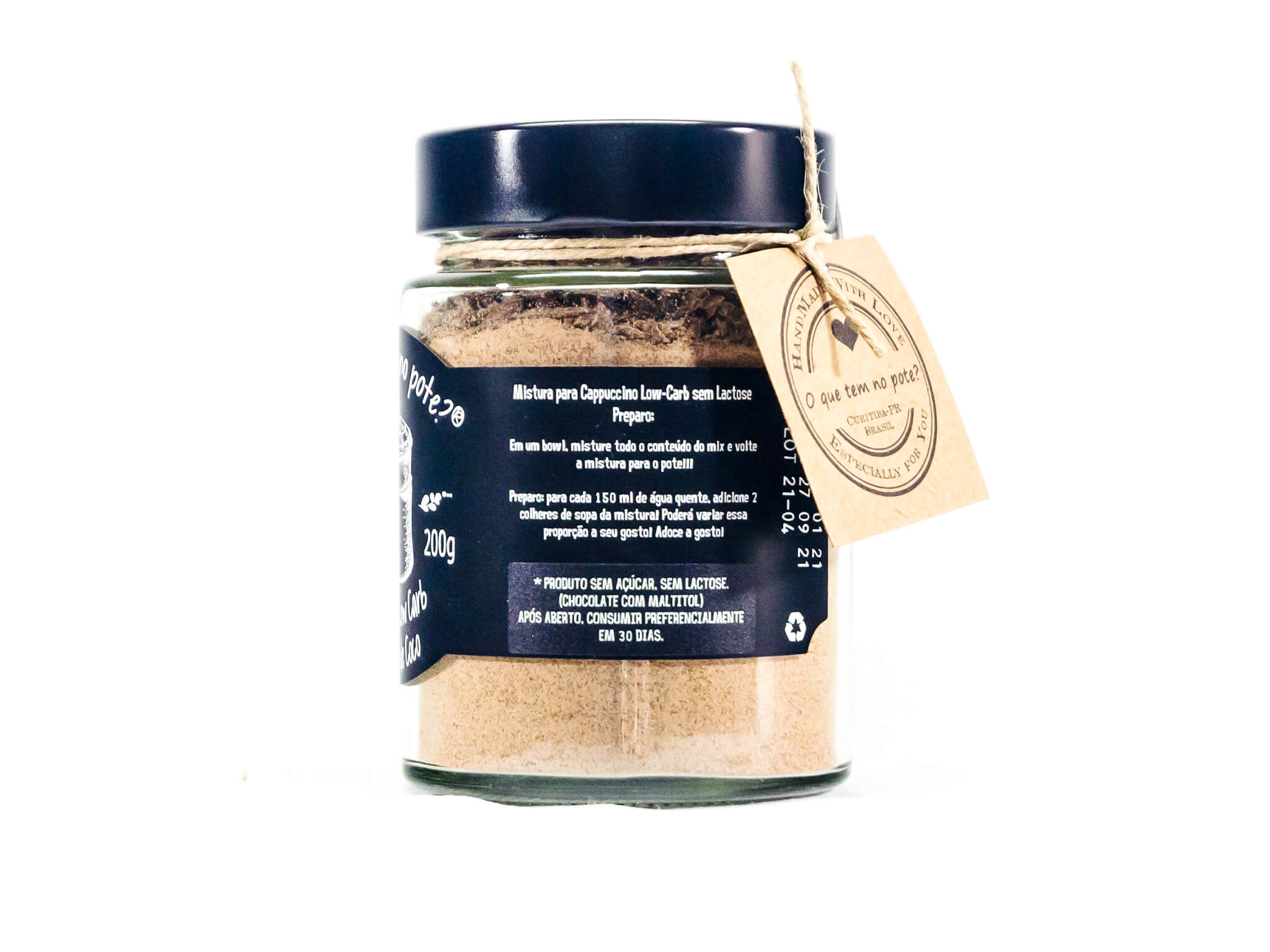 Cappuccino Low-Carb Com Leite De Coco 200g Cappuccino Low-Carb Com Leite De Coco 200g