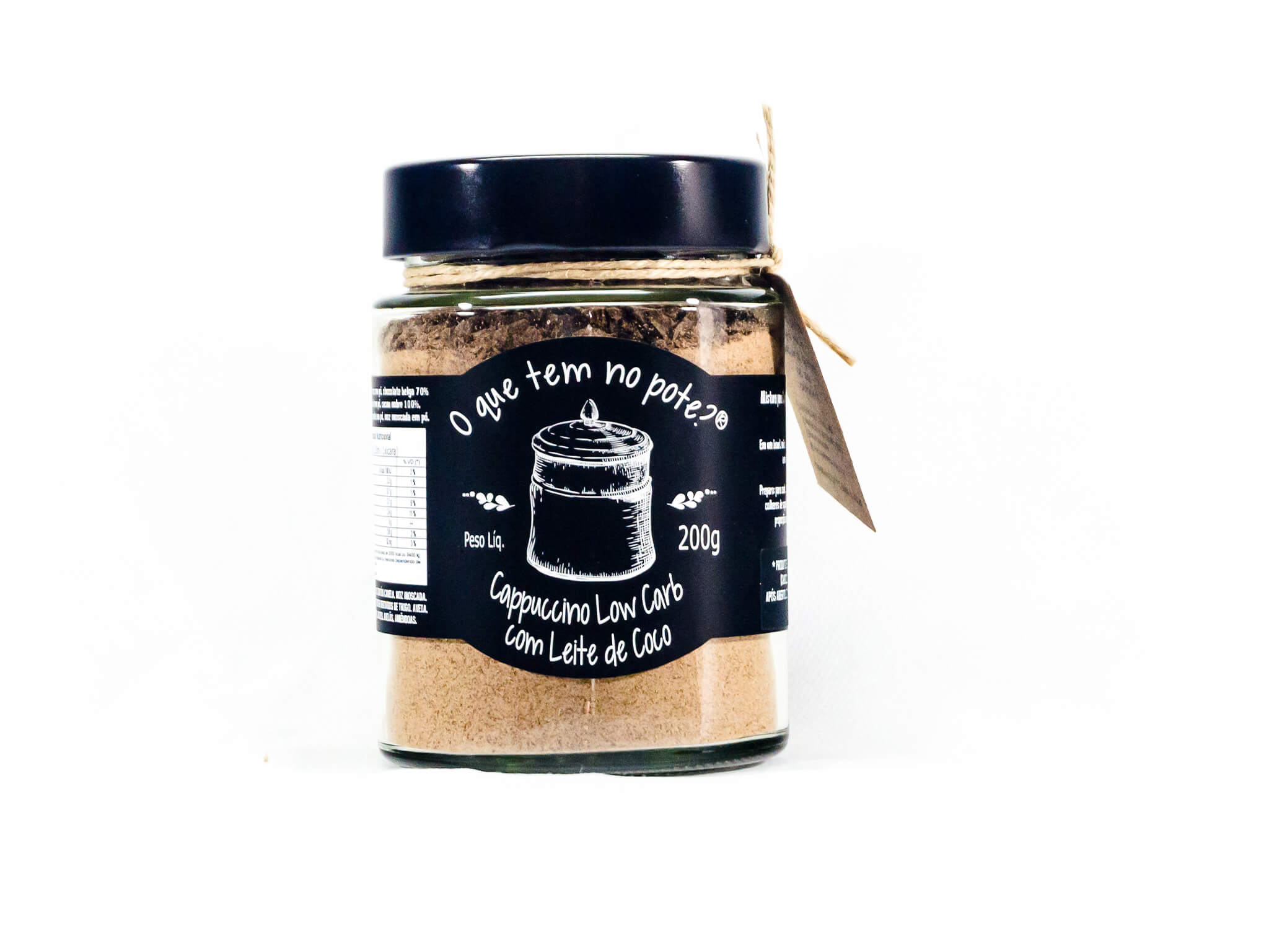 Cappuccino Low-Carb Com Leite De Coco 200g Cappuccino Low-Carb Com Leite De Coco 200g
