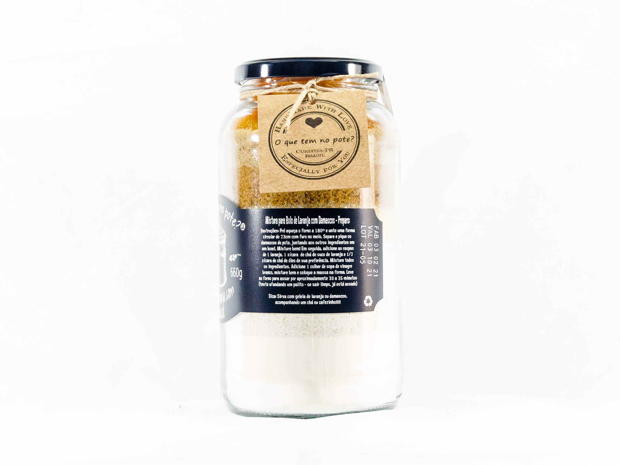 Bolo Laranja Com Damascos 660g Bolo Laranja Com Damascos 660g