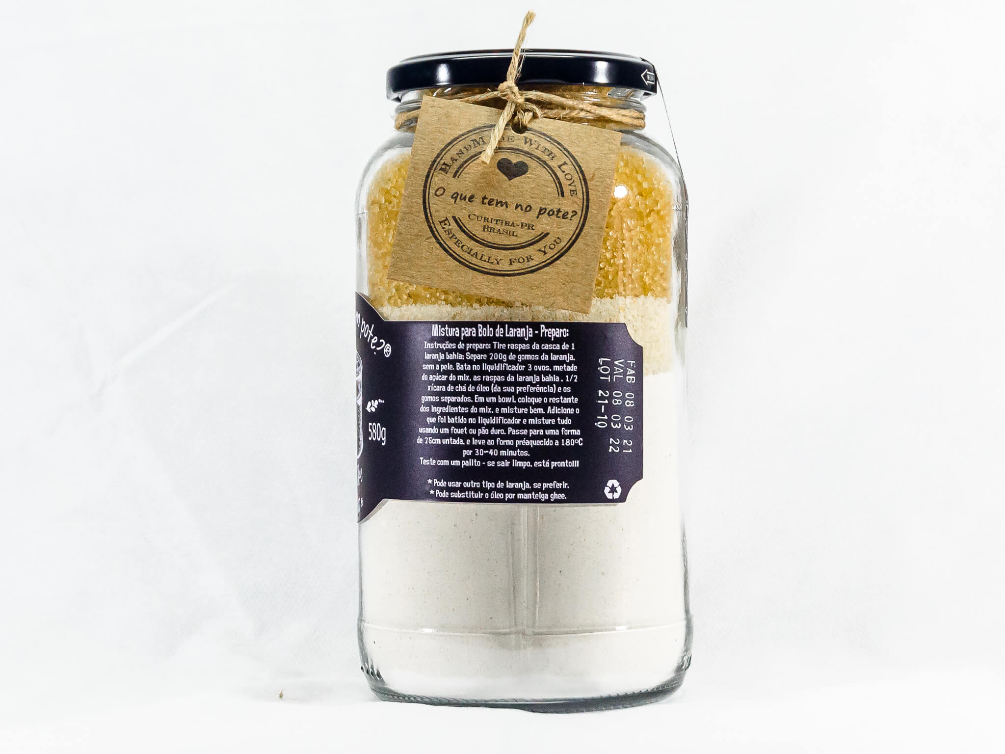 Orange Cake Sem Trigo 580G Orange Cake Sem Trigo 580G