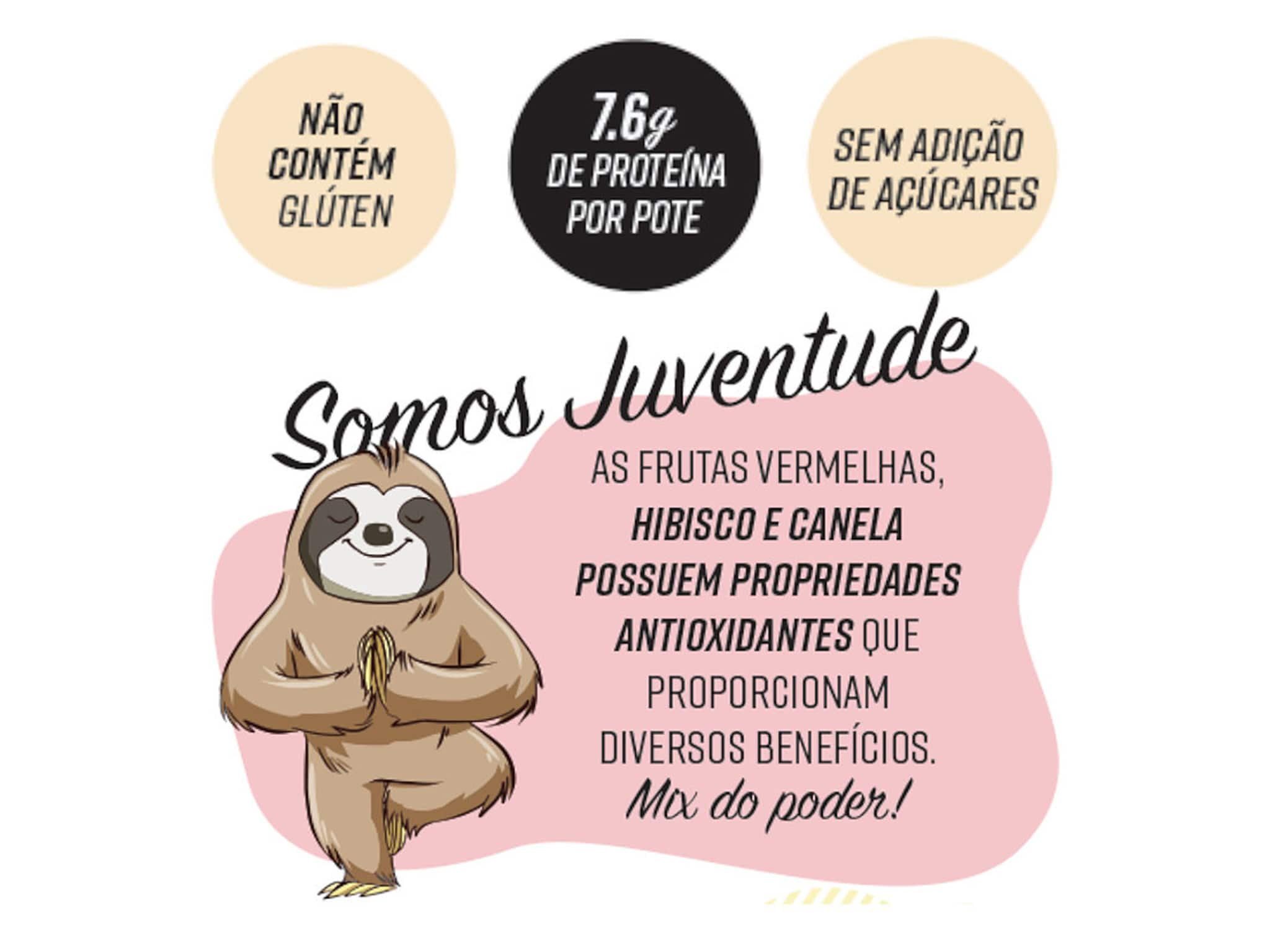 Geléia Proteíca Antiox de Frutas Vermelhas Zenfoods 190g Geléia Proteíca Antiox de Frutas Vermelhas Zenfoods 190g