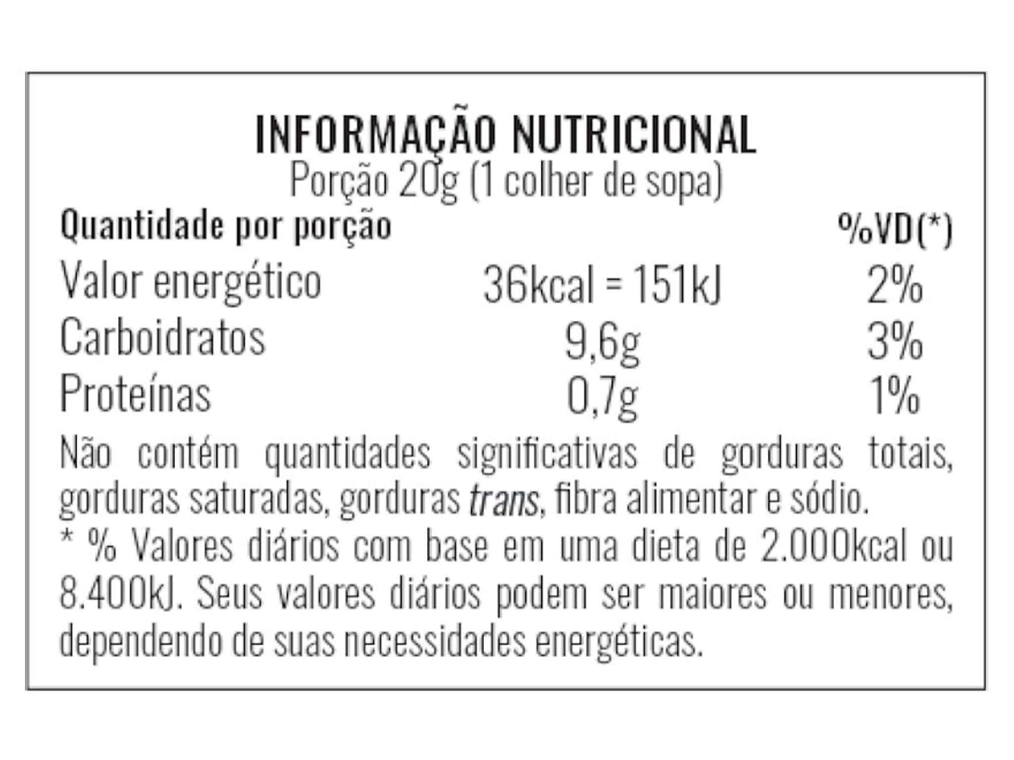 Geléia Proteíca Imuno de Laranja Zenfoods 190g Geléia Proteíca Imuno de Laranja Zenfoods 190g