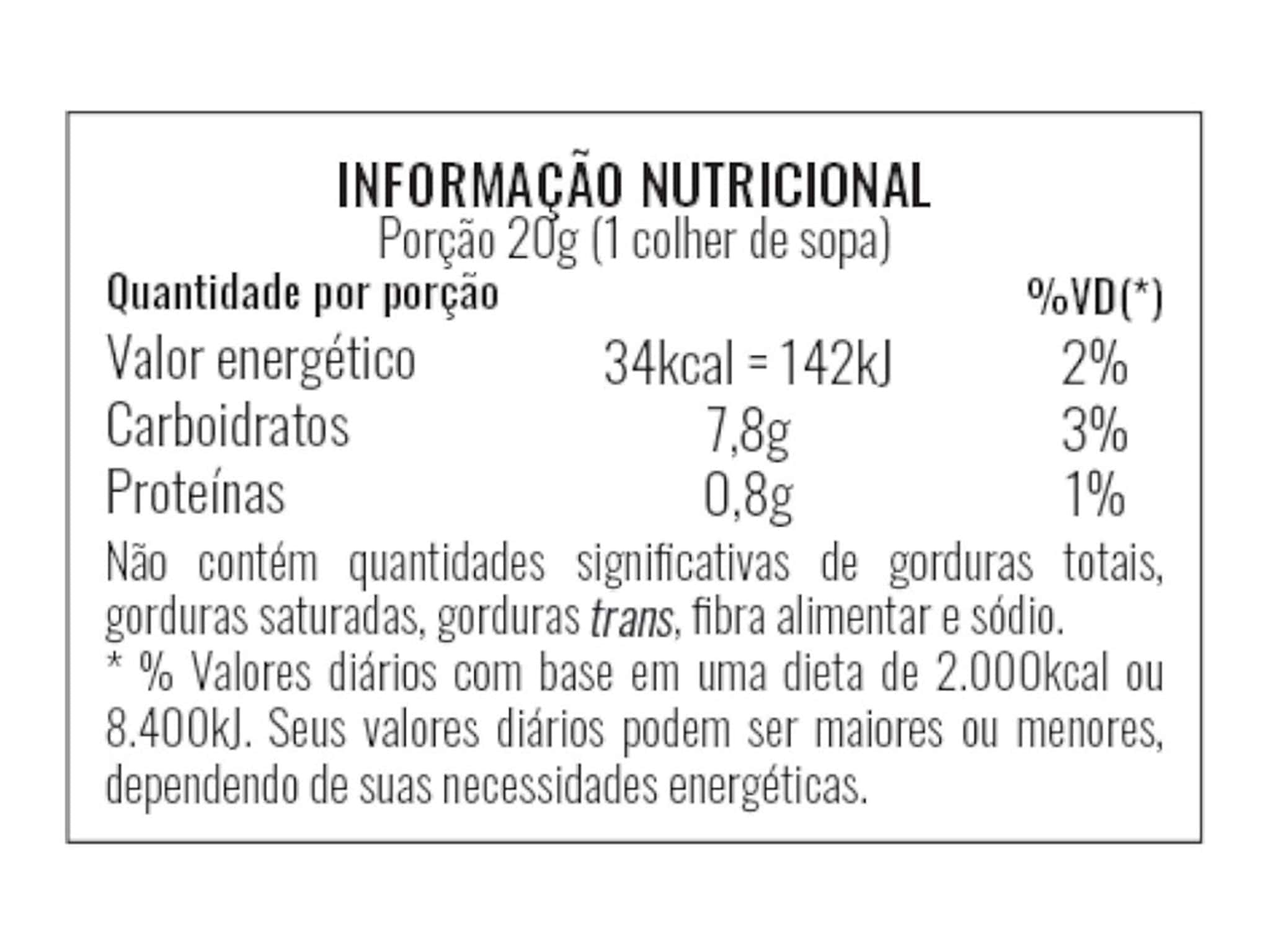 Geléia Proteíca Relax de Maracujá Zenfoods 190g Geléia Proteíca Relax de Maracujá Zenfoods 190g