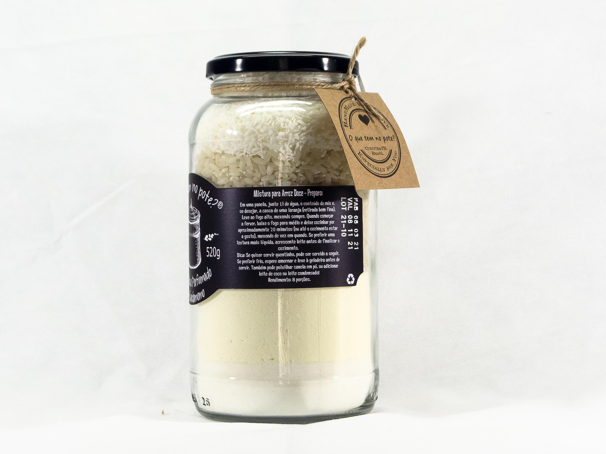 Arroz Doce Perfumado Com Cardamomo 520g Arroz Doce Perfumado Com Cardamomo 520g