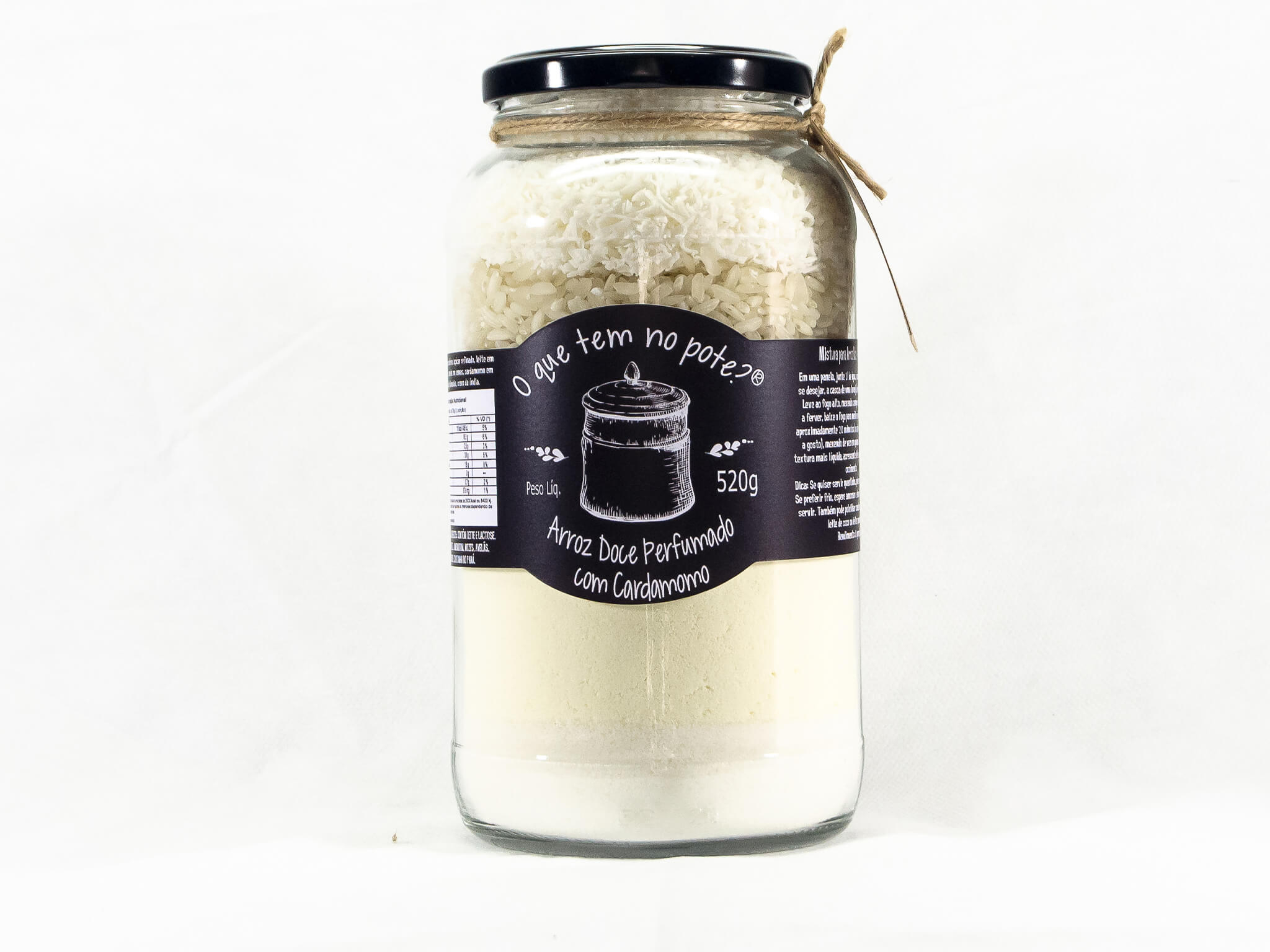 Arroz Doce Perfumado Com Cardamomo 520g Arroz Doce Perfumado Com Cardamomo 520g